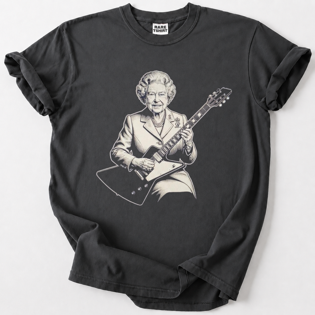 The Queen plays guitar T-Shirt