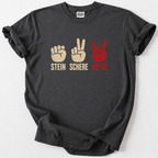 Stein Schere Metal T-Shirt