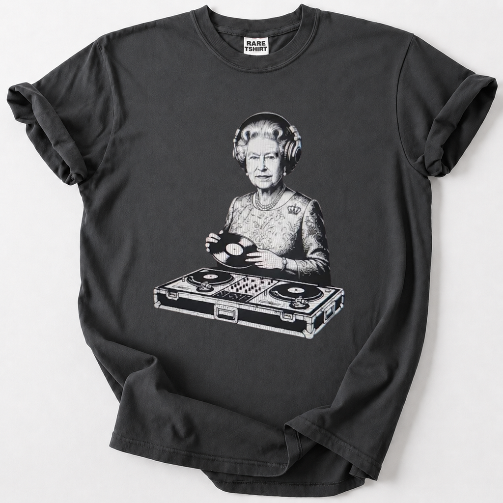 The Queen DJ Vinyl T-Shirt