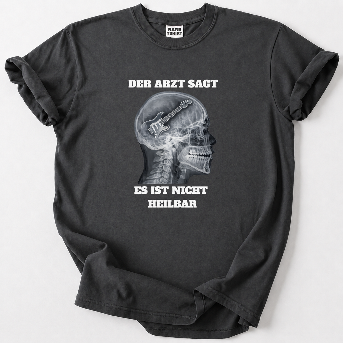 Gitarre Arzt Skull T-Shirt