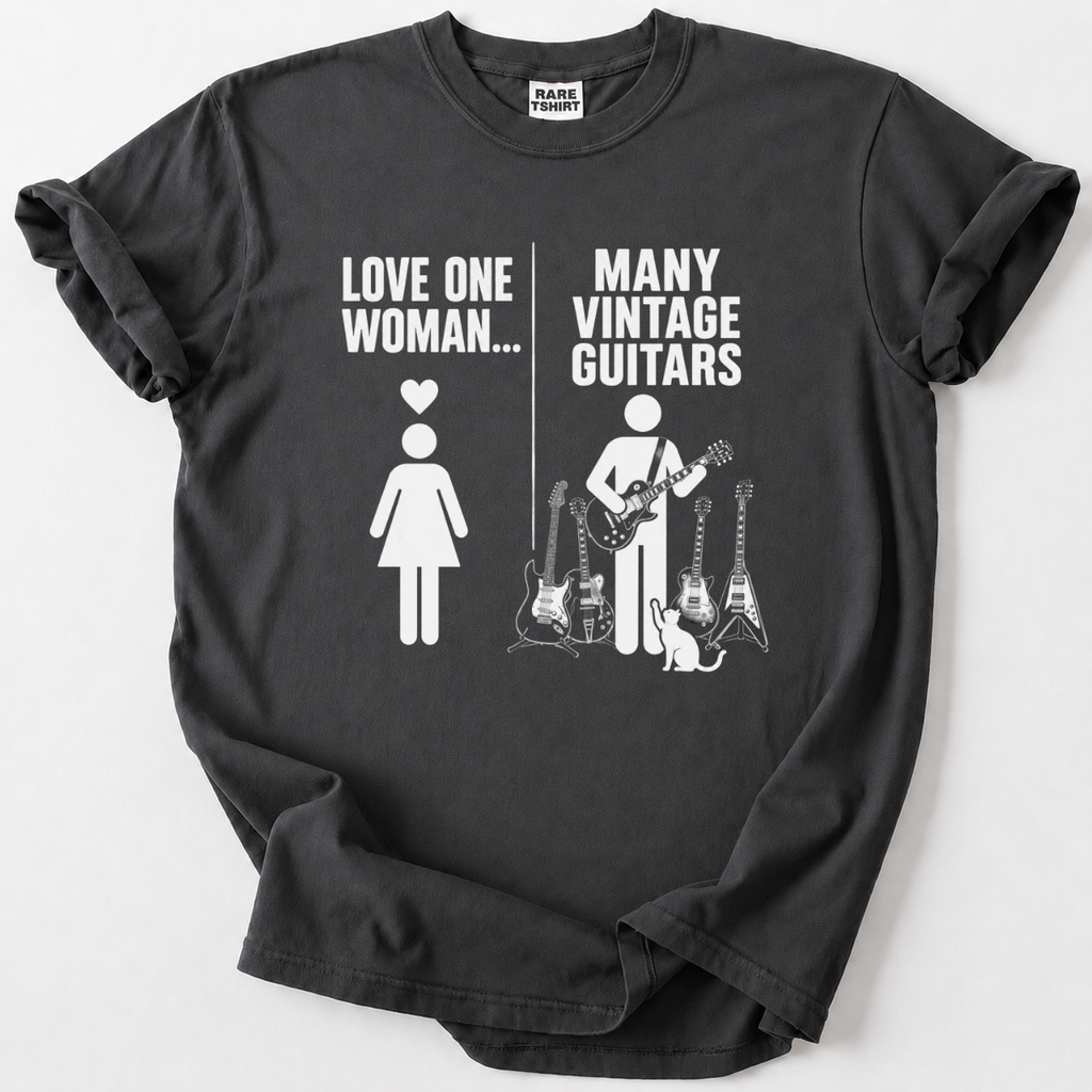 One Woman Many Guitars T-Shirt