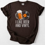I Like Beer and Vinyl T-shirt