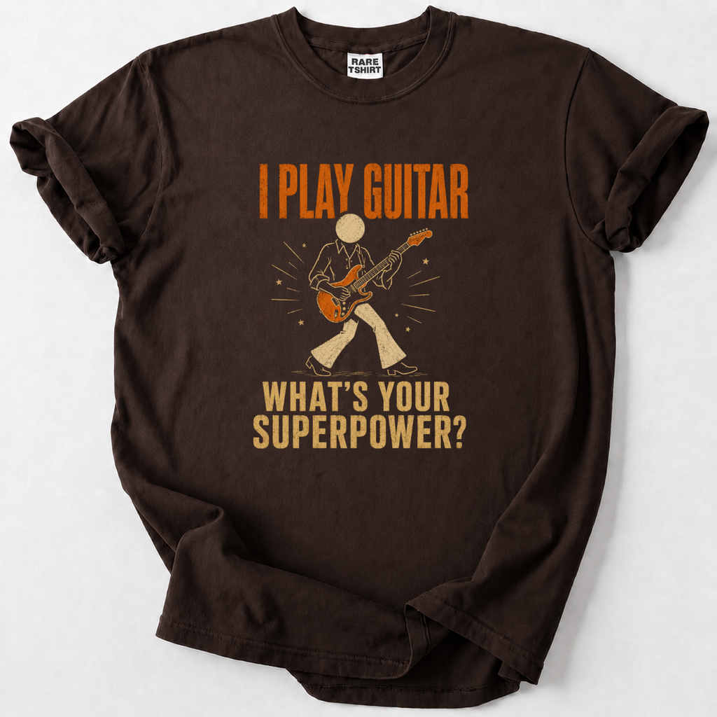 I Play Guitar Superpower T-Shirt