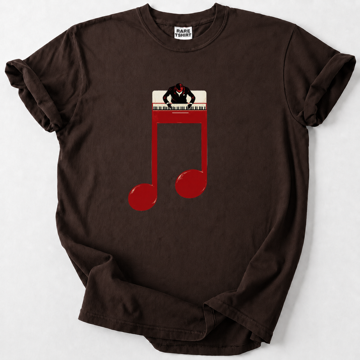 Piano Player Music Note T-Shirt