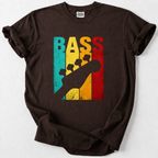 Retro Bass Guitar T-Shirt