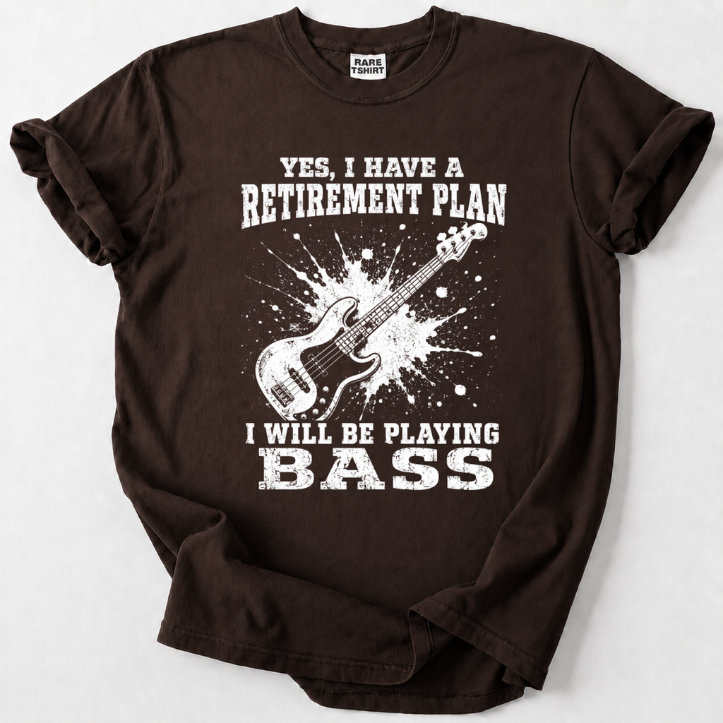 Bass Player Retirement T-Shirt