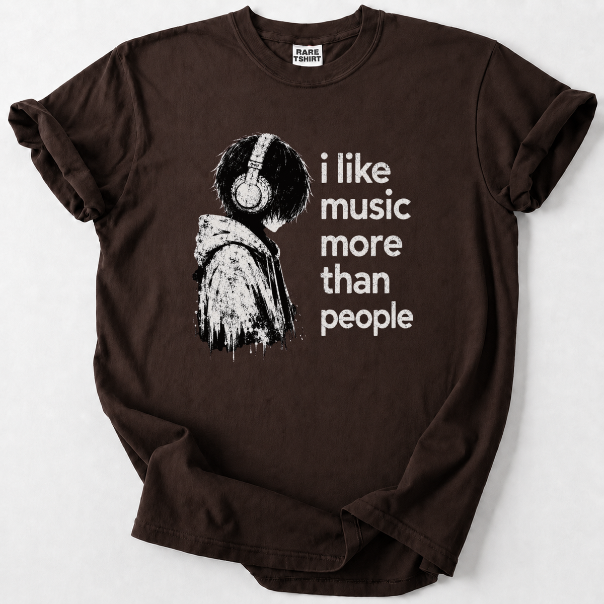 I Like Music More Than People T-shirt