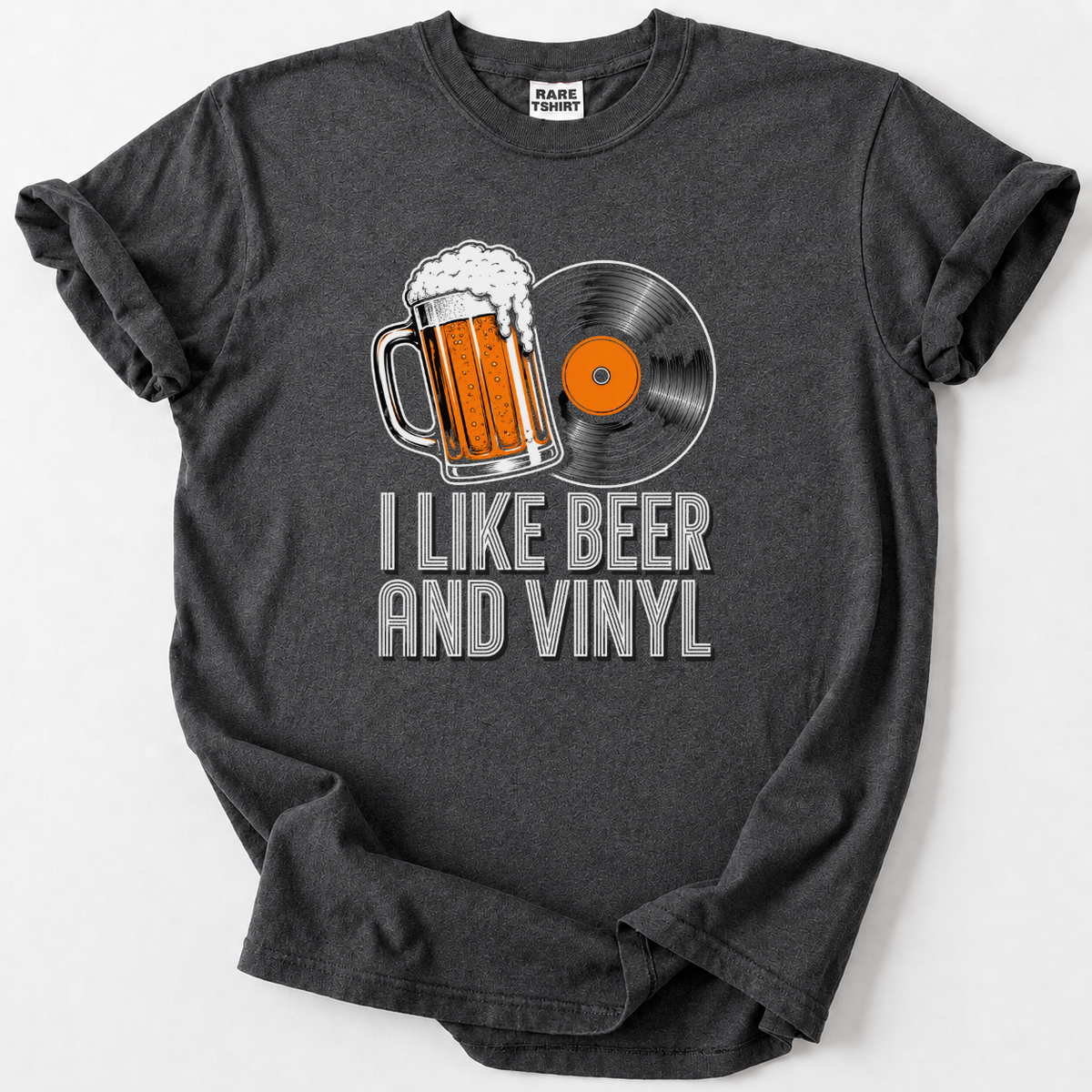 I Like Beer and Vinyl T-shirt