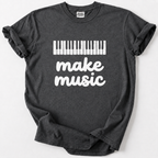 Make Music Piano T-shirt