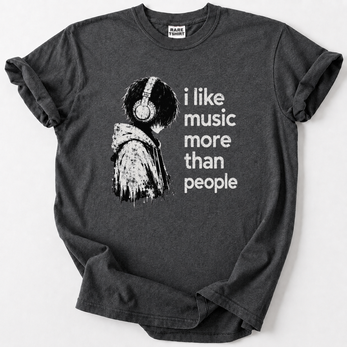 I Like Music More Than People T-shirt