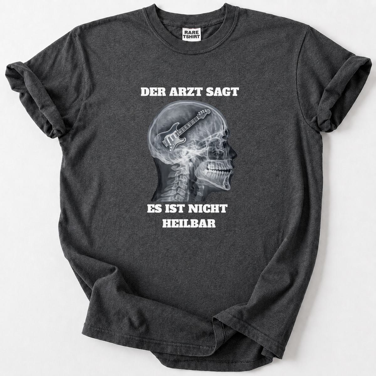 Gitarre Arzt Skull T-Shirt