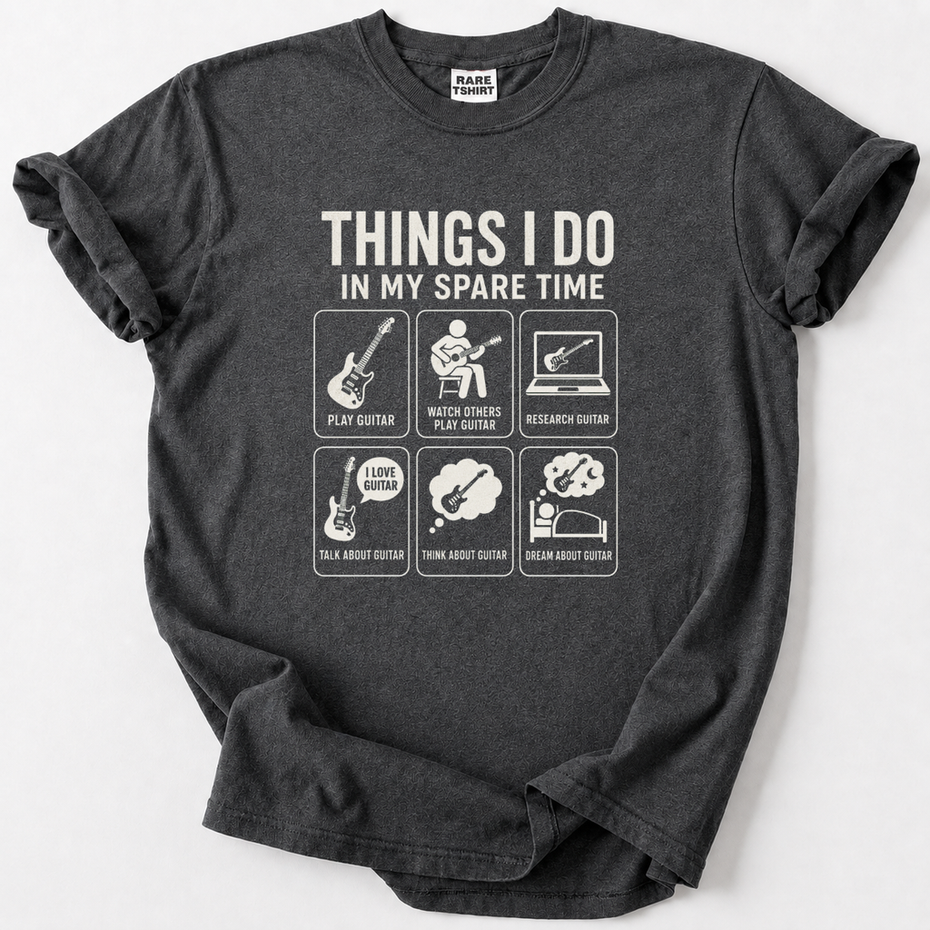 Things I Do Guitar Funny T-Shirt