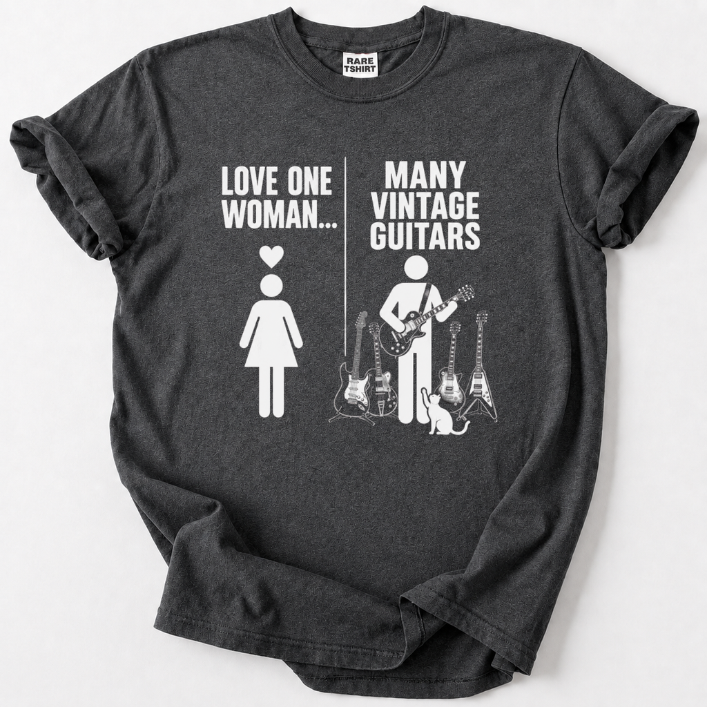 One Woman Many Guitars T-Shirt