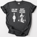One Woman Many Guitars T-Shirt