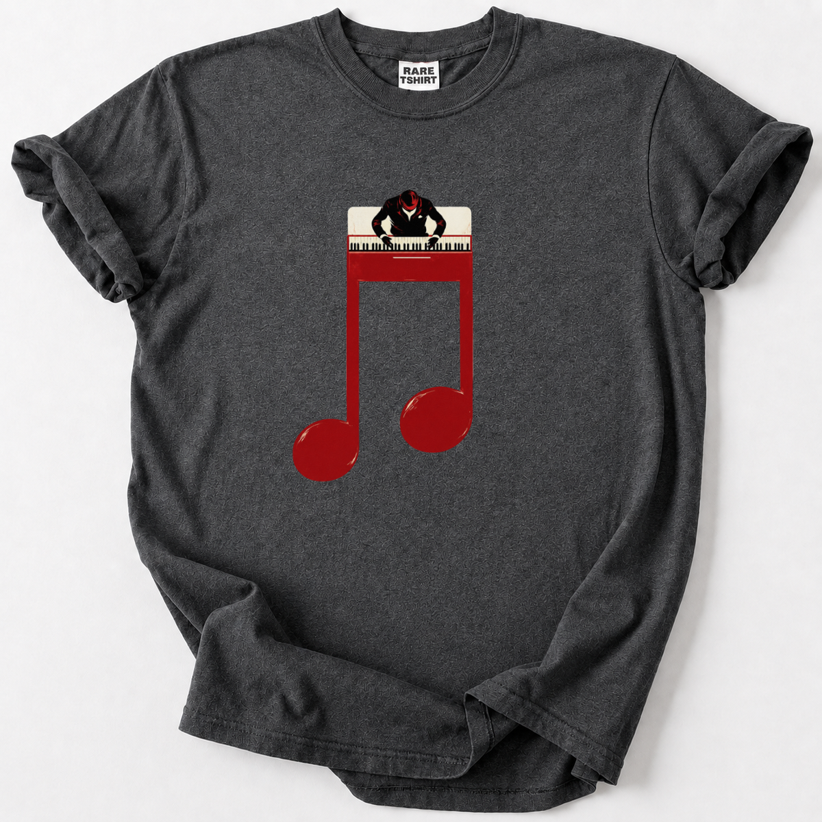 Piano Player Music Note T-Shirt