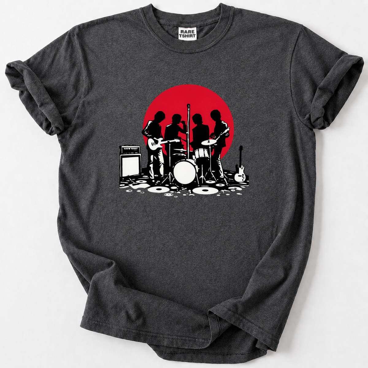 Red Moon Rock Band T-Shirt