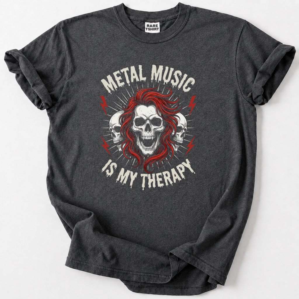 Metal Music Is My Therapy T-shirt