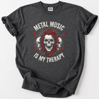 Metal Music Is My Therapy T-shirt