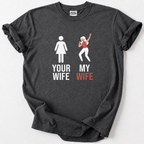 Dancing Wife Funny Couple T-Shirt