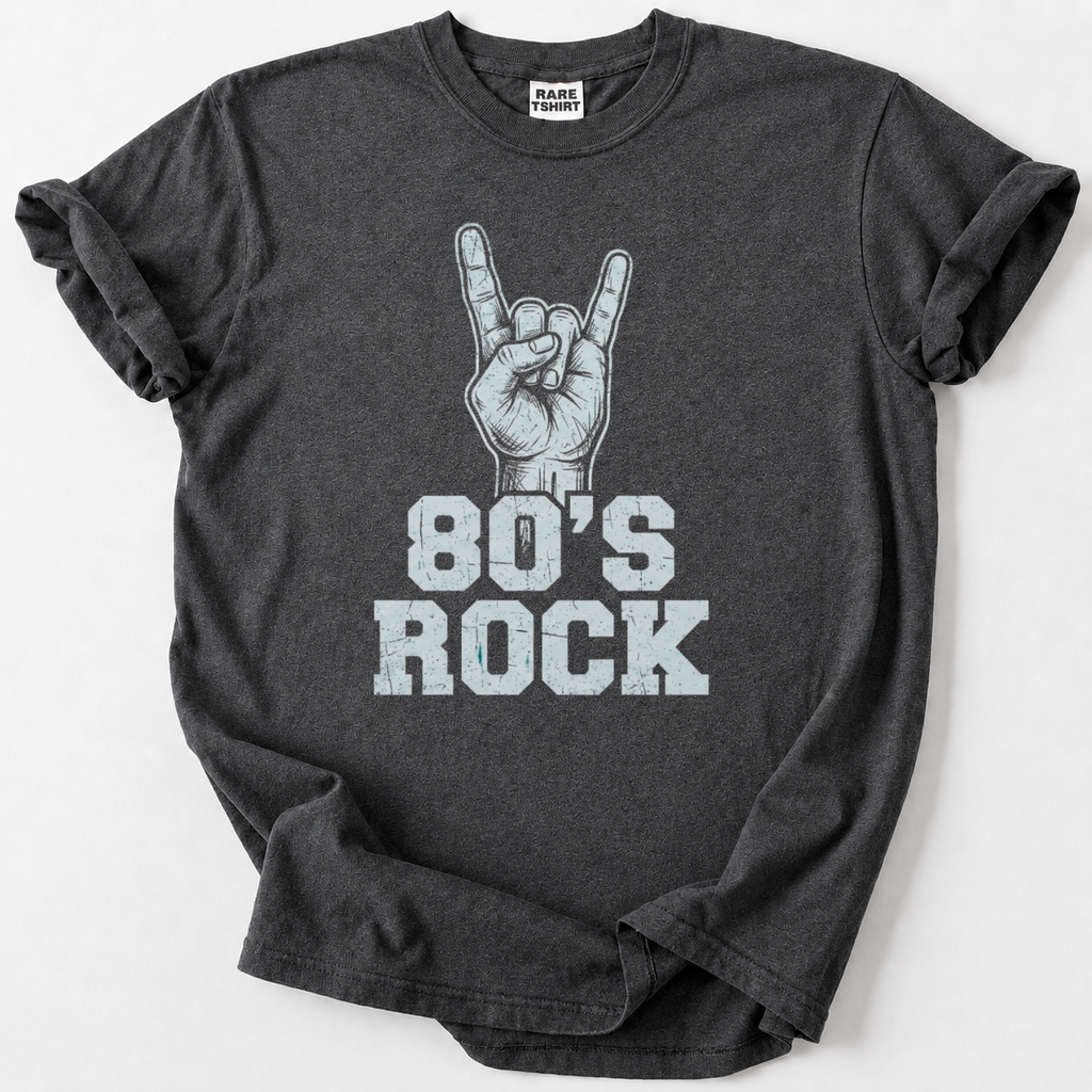 80's Rock Hand Sign T-shirt