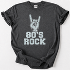80's Rock Hand Sign T-shirt