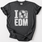 ♥ I Love EDM Turntable T-shirt