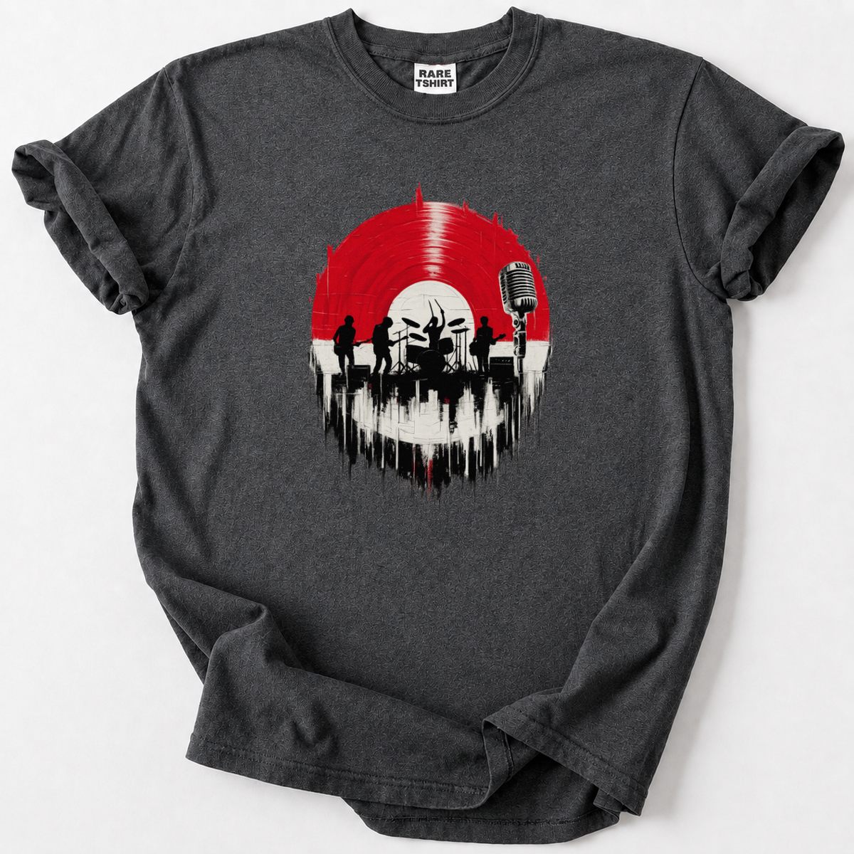 Vinyl Band Drip T-Shirt