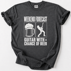 Guitar With a Chance of Beer T-shirt