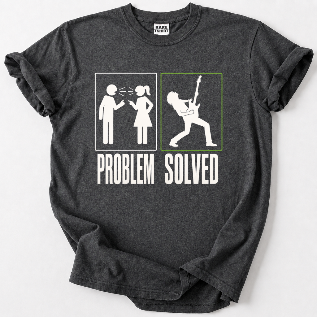 Problem Solved Guitar T-Shirt