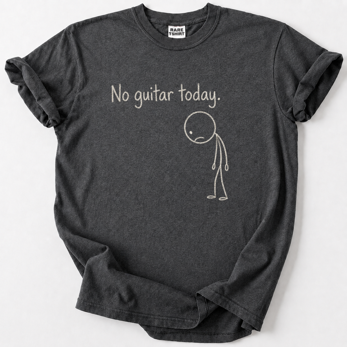 No Guitar Today Funny T-shirt