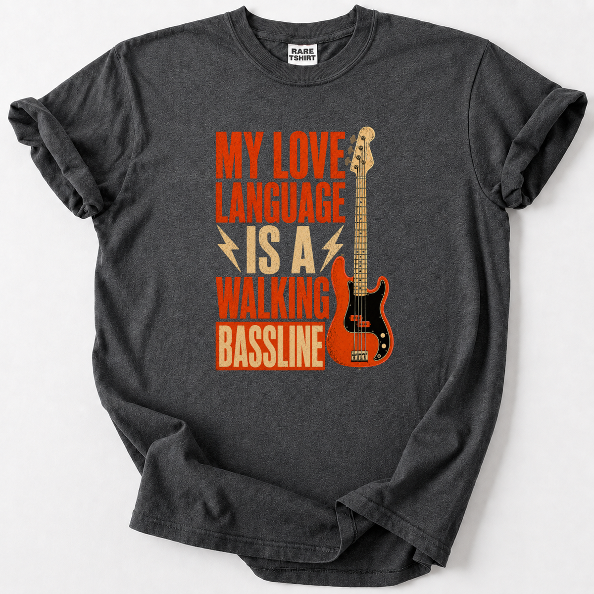 Bassist Love Language Walking Bass T-Shirt
