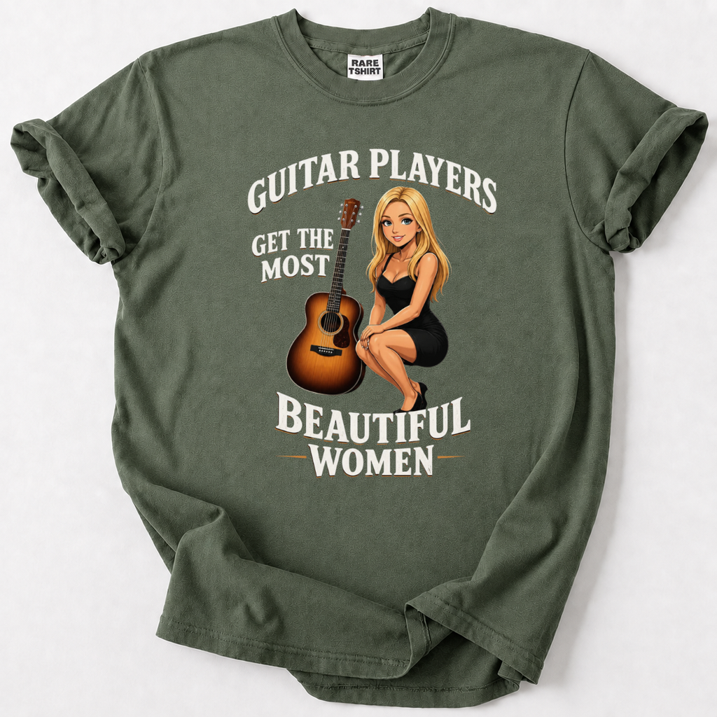 Guitar Players Get Beautiful Women T-Shirt