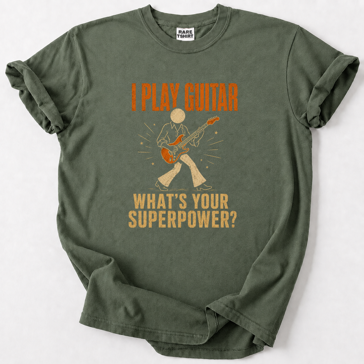 I Play Guitar Superpower T-Shirt