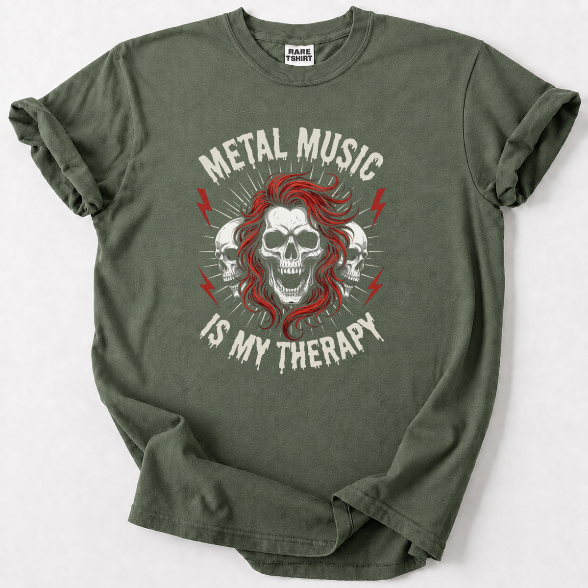 Metal Music Is My Therapy T-shirt