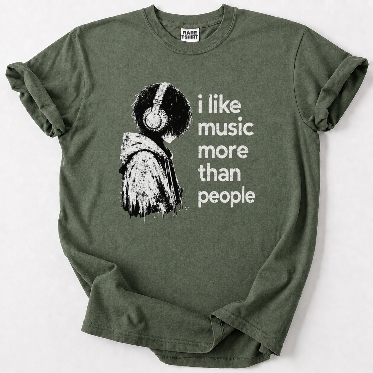 I Like Music More Than People T-shirt
