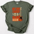 Bassist Love Language Walking Bass T-Shirt