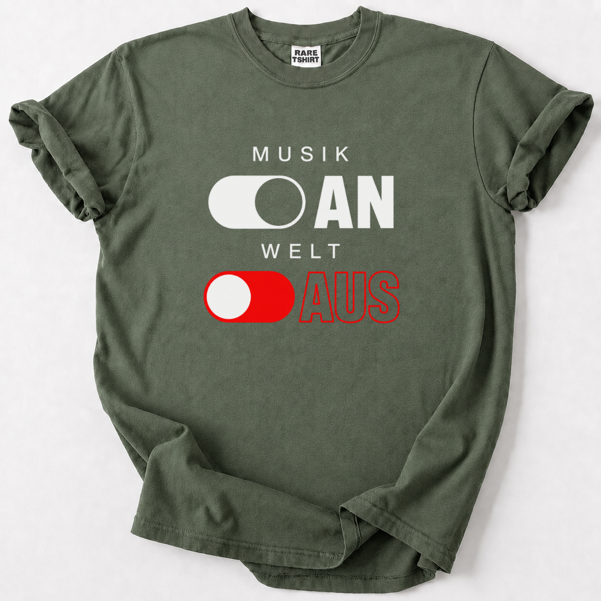 Musik An, Welt Aus T-Shirt