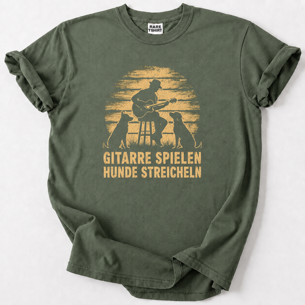 Guitar Player Dog Lover T-Shirt