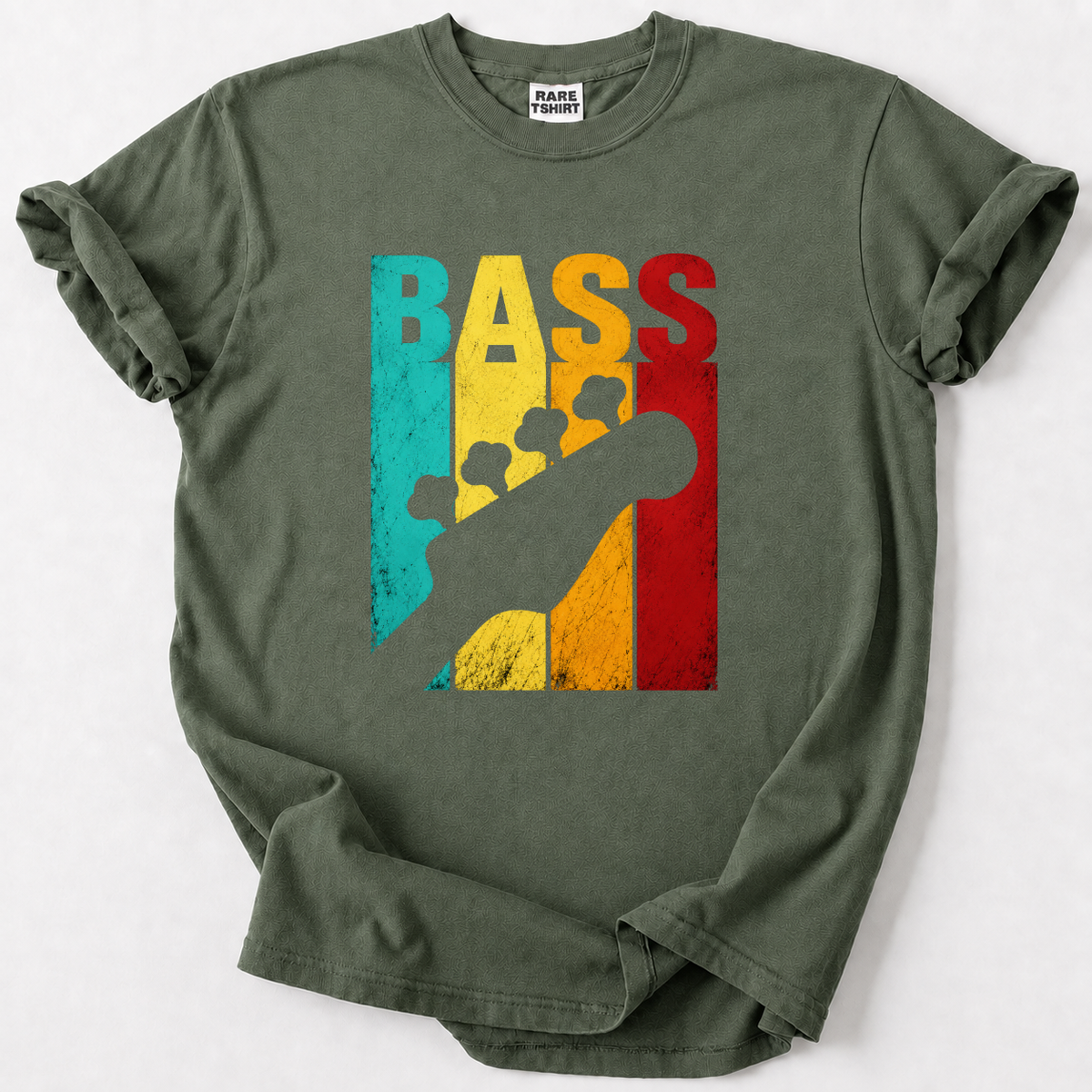 Retro Bass Guitar T-Shirt