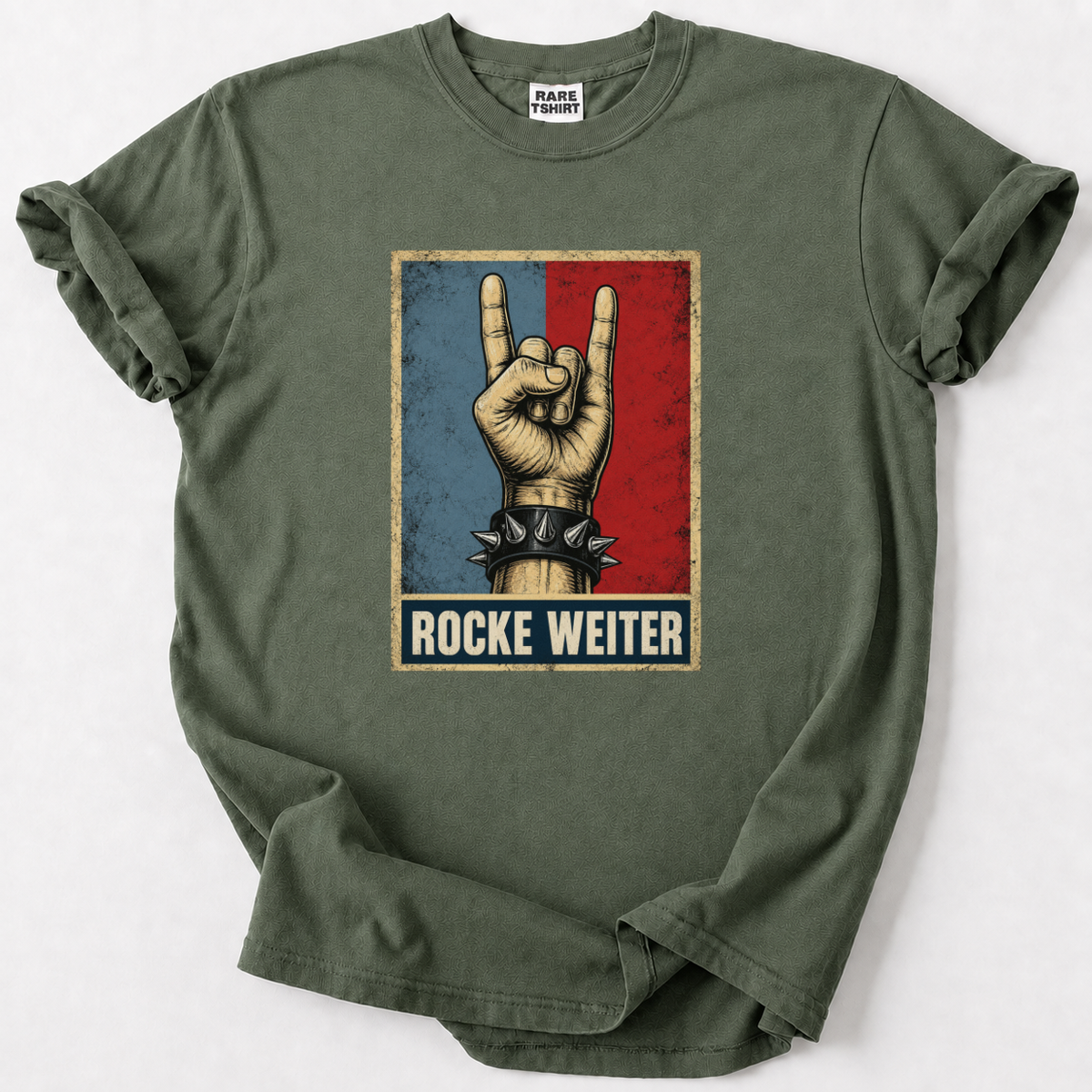 Rocke Weiter Vintage Rock T-Shirt