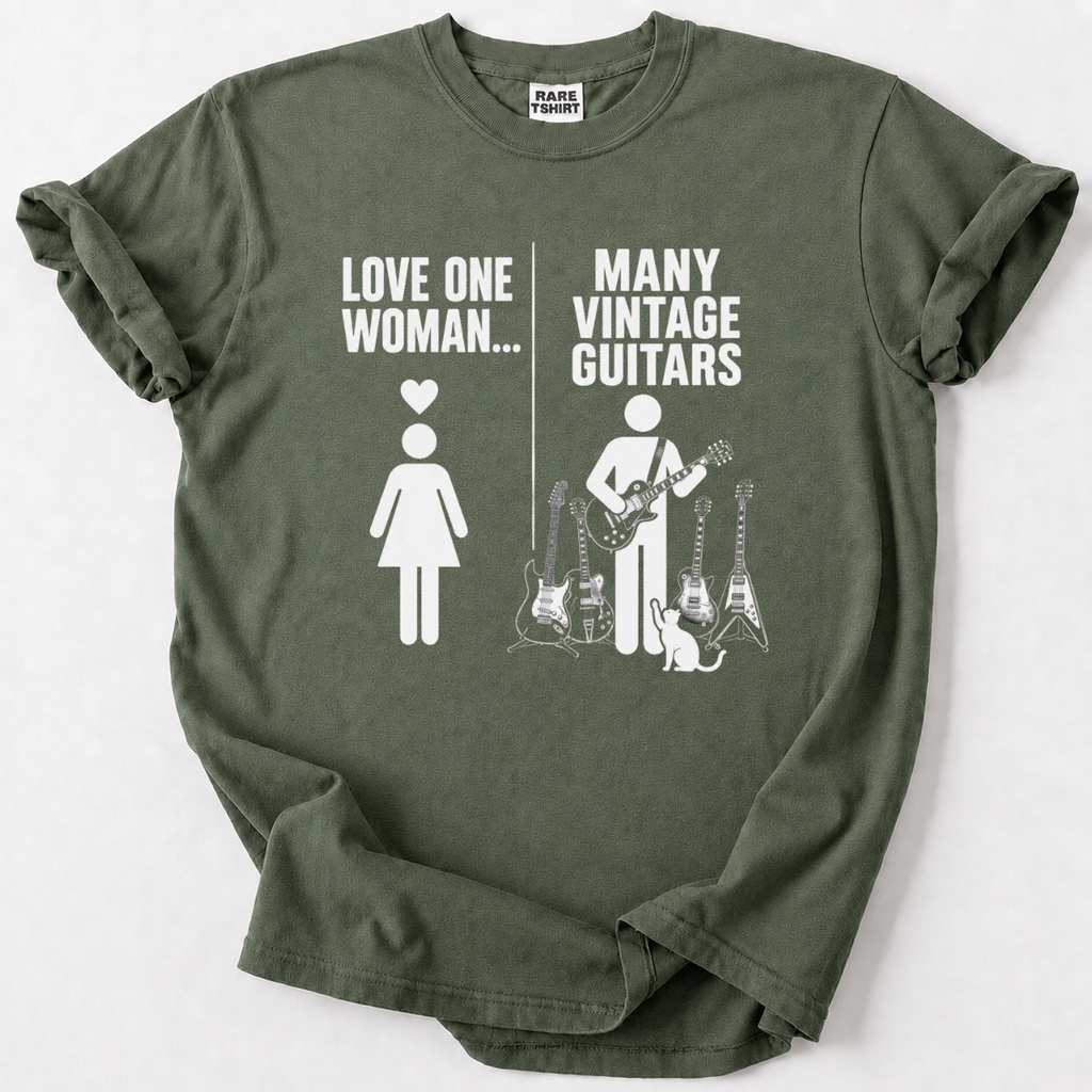 One Woman Many Guitars T-Shirt