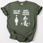One Woman Many Guitars T-Shirt
