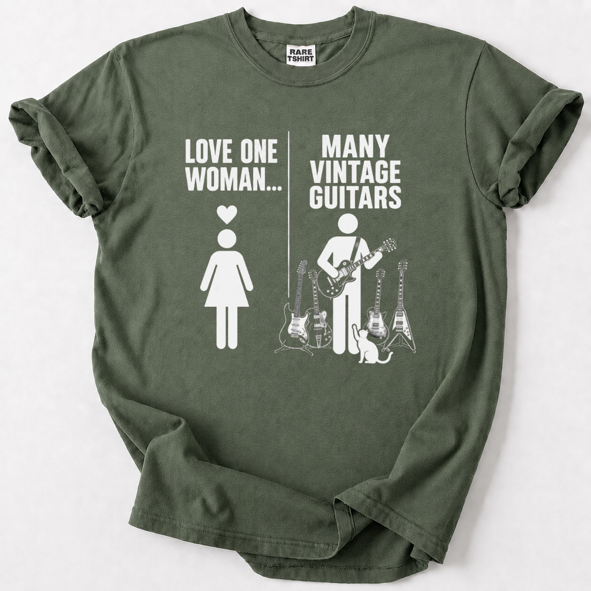 One Woman Many Guitars T-Shirt