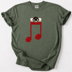 Piano Player Music Note T-Shirt