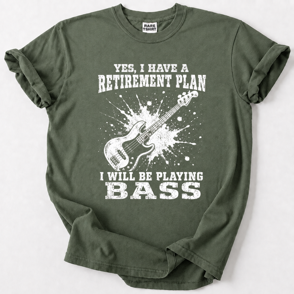 Bass Player Retirement T-Shirt