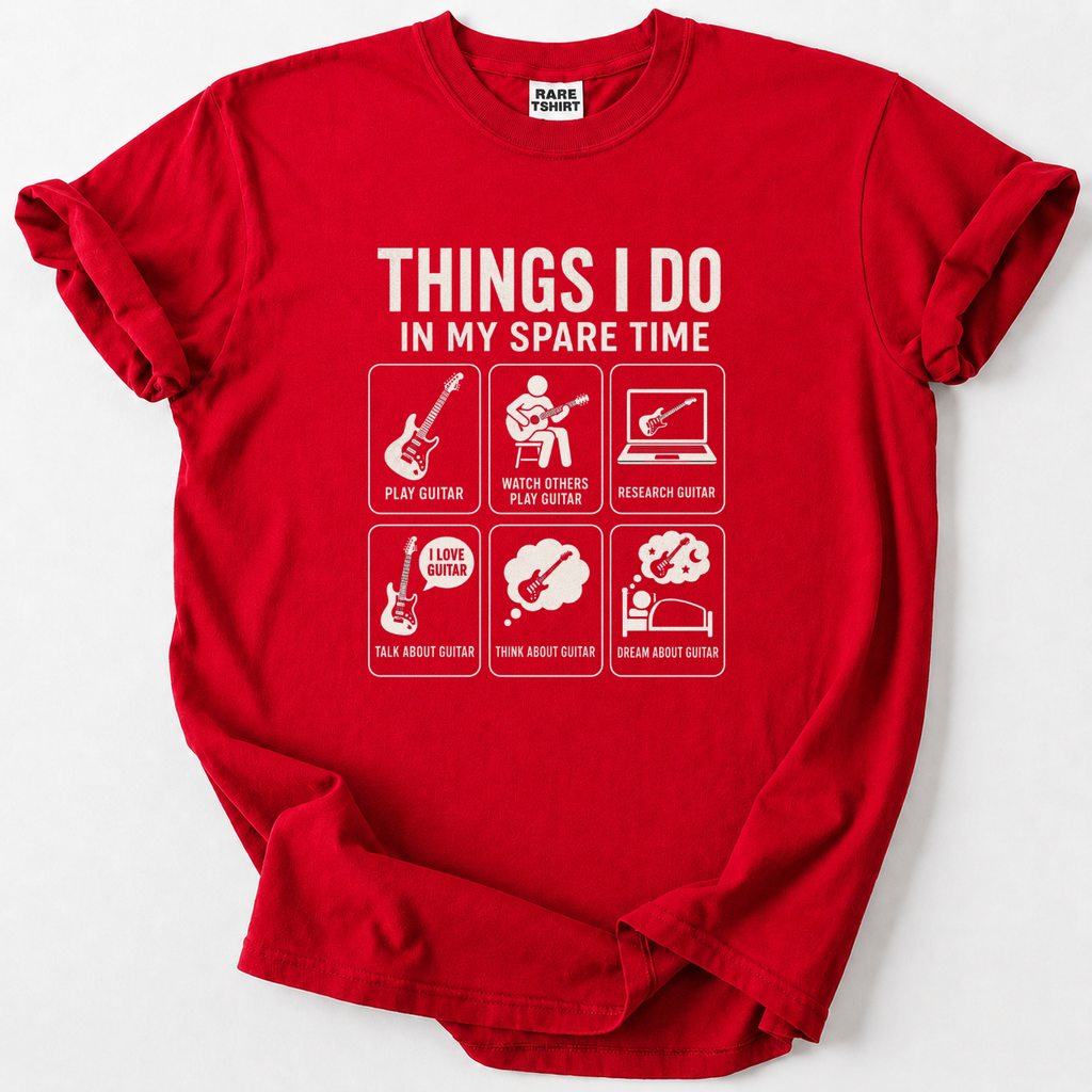Things I Do Guitar Funny T-Shirt