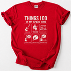 Things I Do Guitar Funny T-Shirt