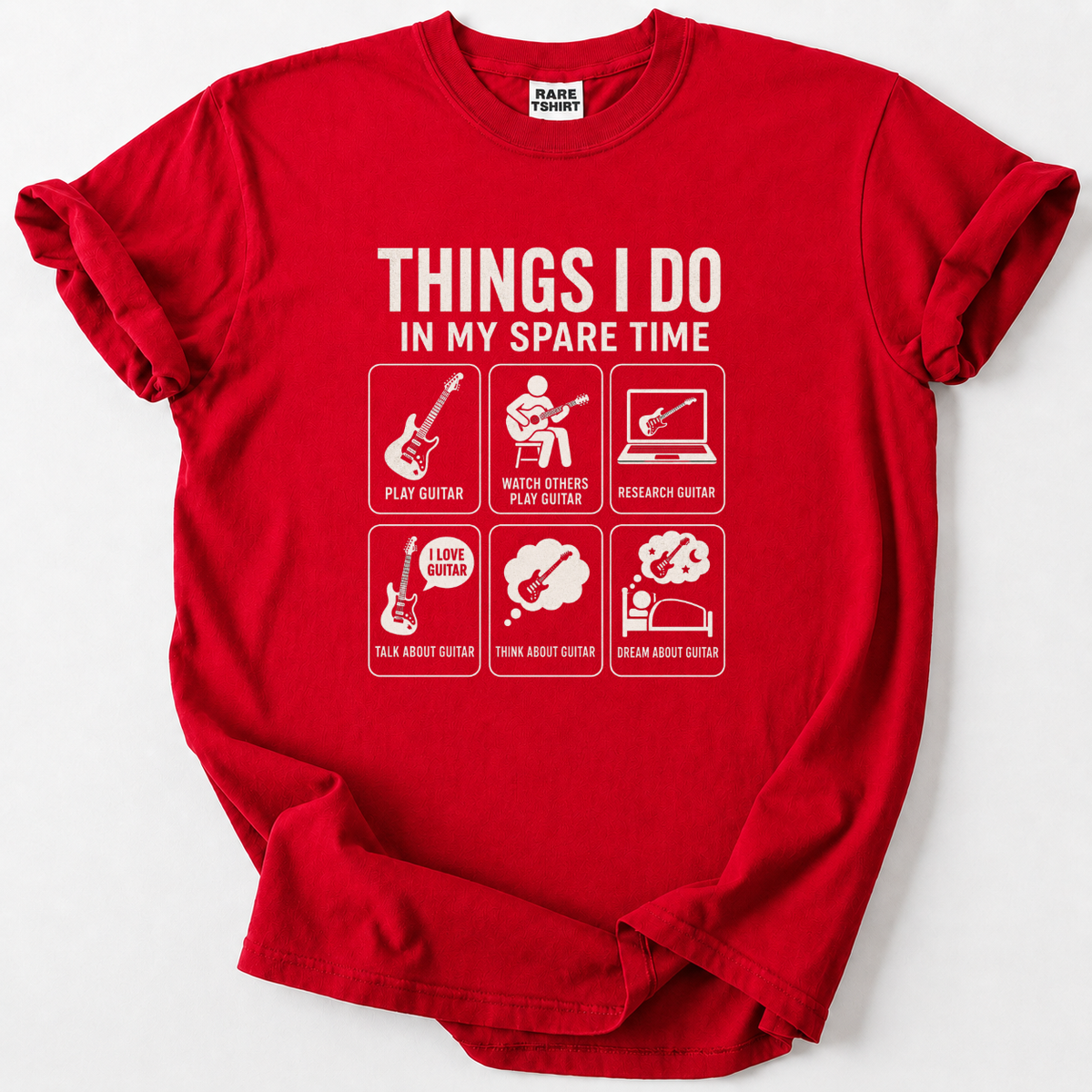 Things I Do Guitar Funny T-Shirt