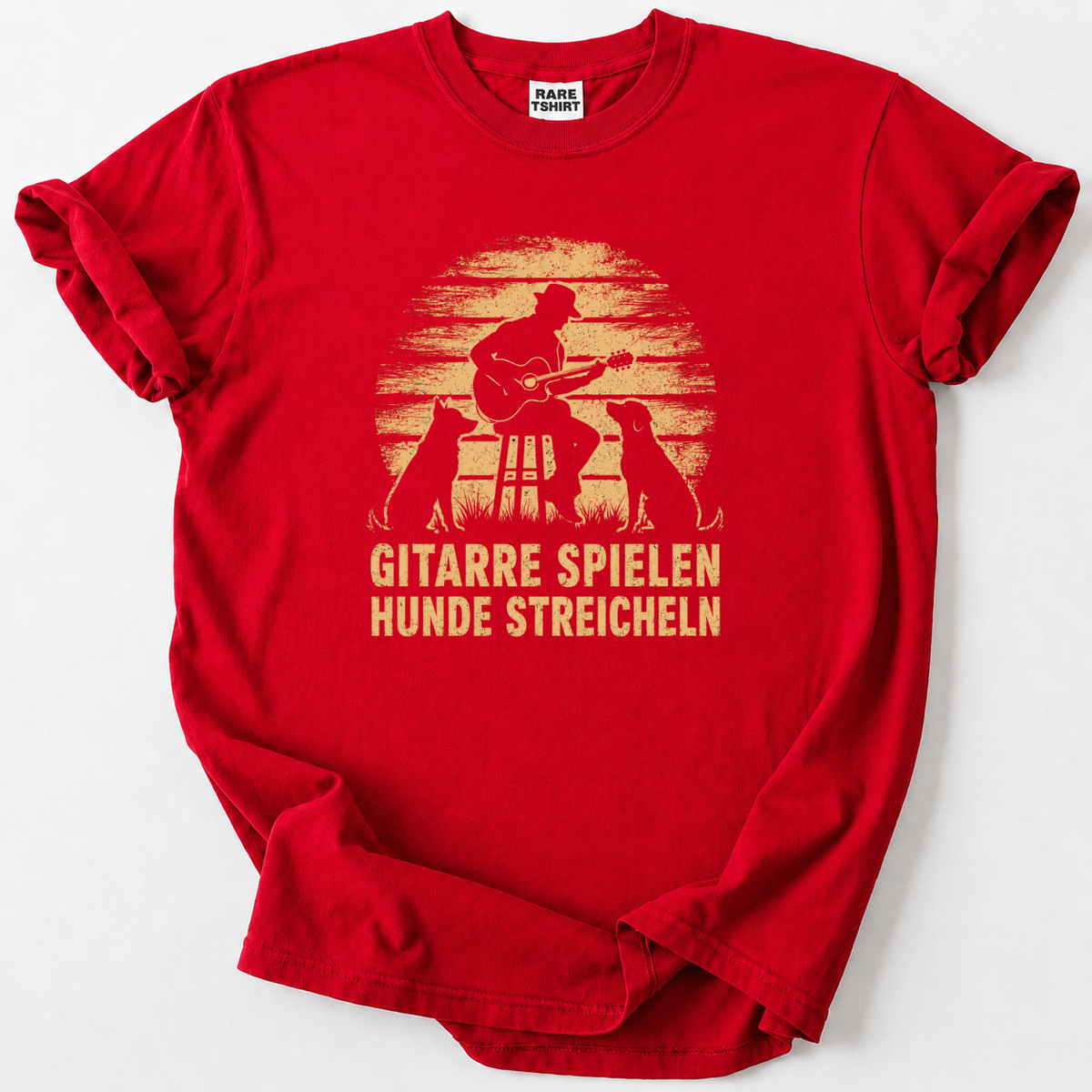 Guitar Player Dog Lover T-Shirt