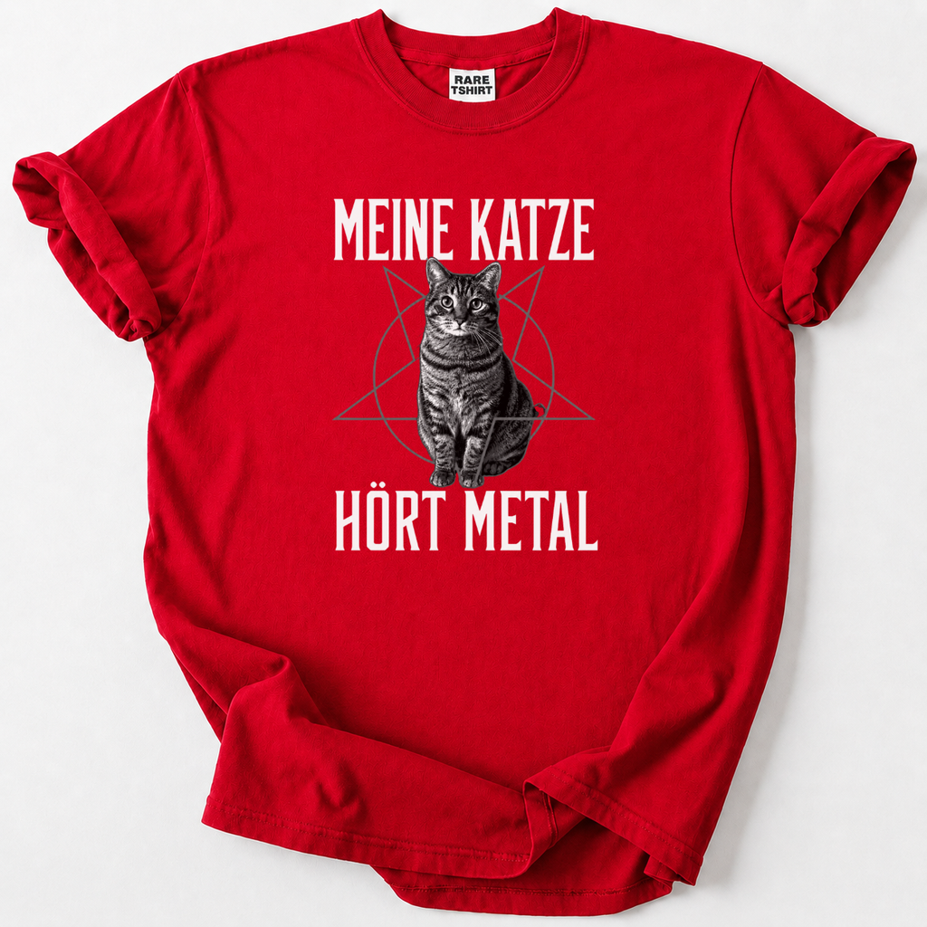 🐱 My Cat Listens to Metal T-Shirt